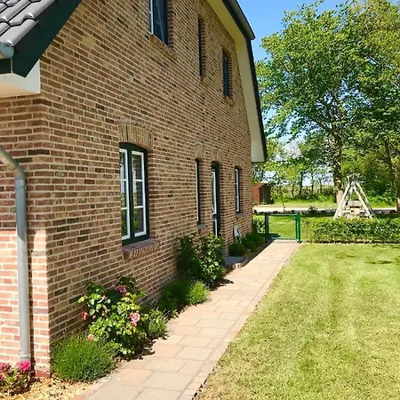 Ferienwohnung Deichhof Knudsen Oldsum Exterior foto